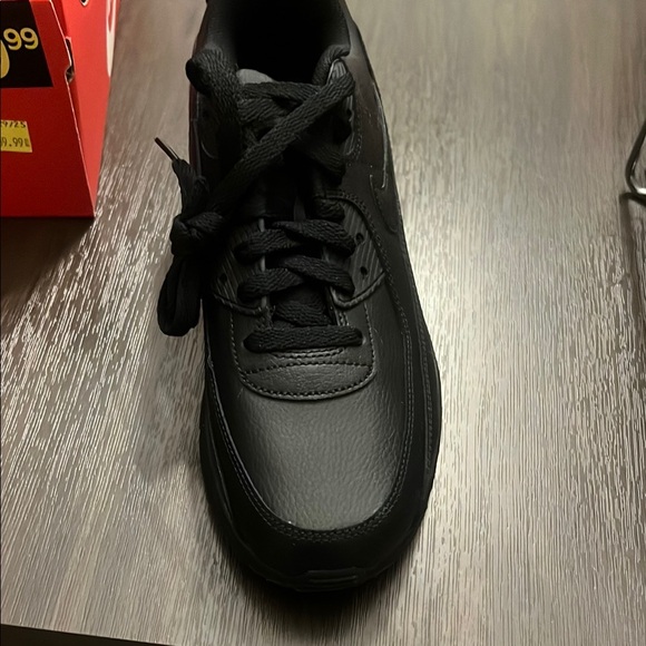 Nike Other - Nike Black Sneakers with Smooth Upper and Rubber Sole